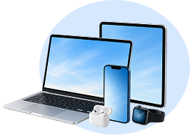 Apple devices with instant offer illustration