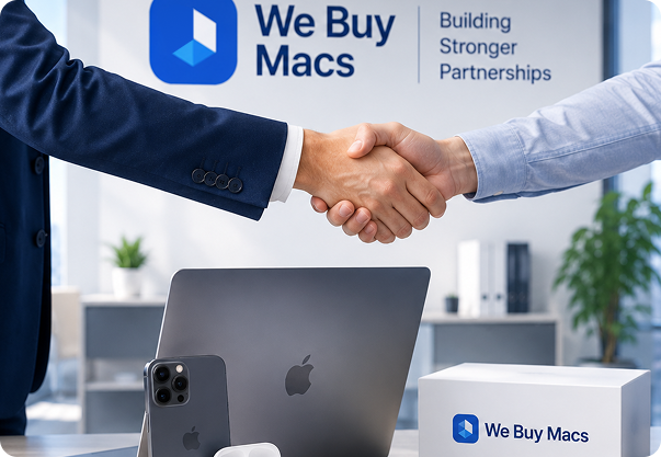 Partnership handshake over Apple devices